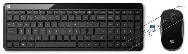 HP C6020 vezeték nélküli billentyűzet + egér Iroda és számítástechnika - Billentyűzet / billentyűzet szett - Vezeték nélküli - 317718