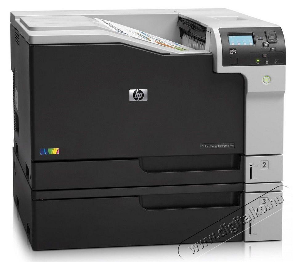 HP Color LaserJet Enterprise M750dn (D3L09A) színes lézernyomtató Iroda és számítástechnika - Nyomtató - Lézer - 319426