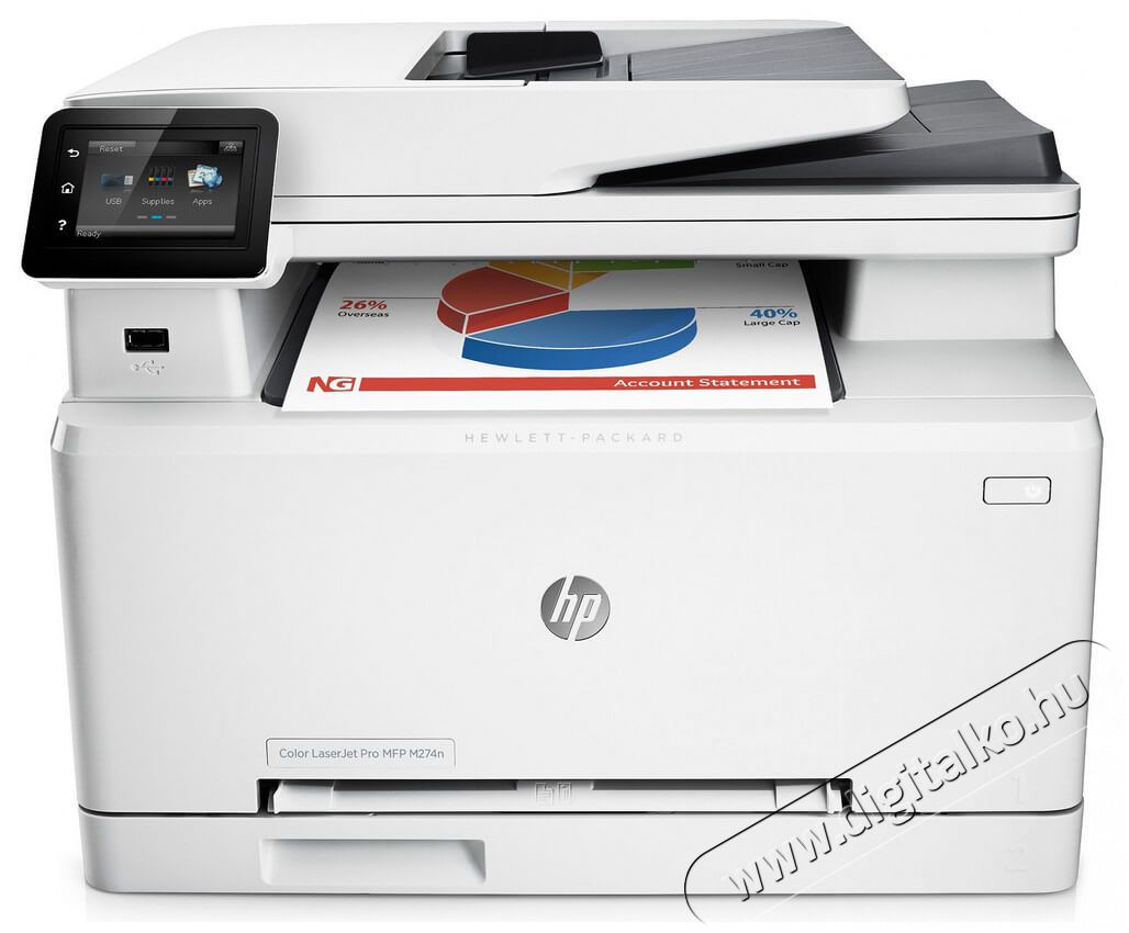 HP Color LaserJet Pro MFP M274n (M6D61A) színes multifunkciós lézernyomtató Iroda és számítástechnika - Nyomtató - Multifunkciós (lézer) - 317743