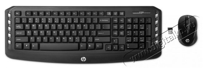 HP Classic vezeték nélküli billentyűzet HU + egér (LV290AA) Iroda és számítástechnika - Billentyűzet / billentyűzet szett - Vezeték nélküli - 317720