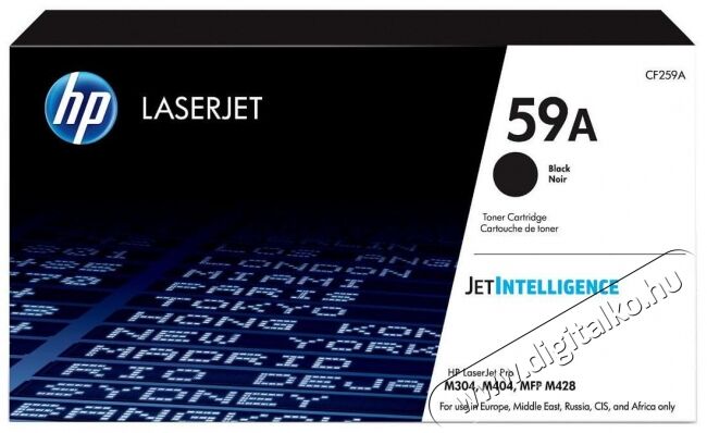 HP CF259A (59A) fekete toner Iroda és számítástechnika - Nyomtató - Kiegészítő - 367709