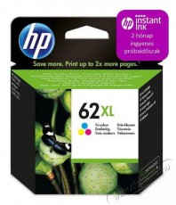 HP C2P07AE (62XL) háromszínű nagykapacítású tintapatron Iroda és számítástechnika - Nyomtató - Kiegészítő - 380143