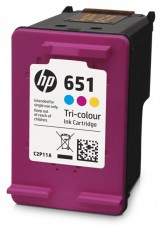 HP C2P11AE (651) Háromszínű tintapatron Iroda és számítástechnika - Nyomtató - Kiegészítő - 393245