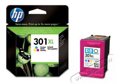 HP CH564EE (301XL) Tri-color színes nagykapacitású tintapatron Iroda és számítástechnika - Nyomtató - Kiegészítő - 393226