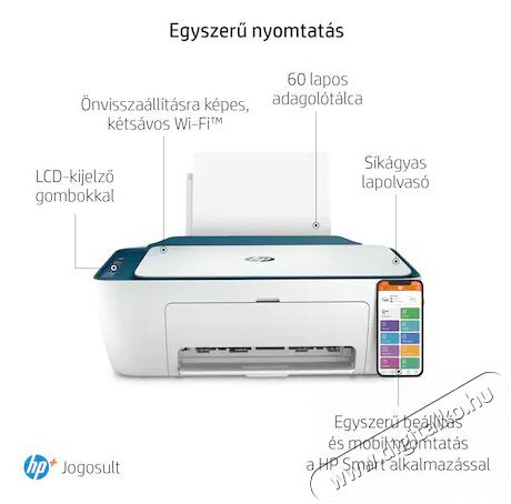 HP DESKJET 2721E 26K68B multifunkciós nyomtató Iroda és számítástechnika - Nyomtató - Multifunkciós (tintasugaras) - 378809