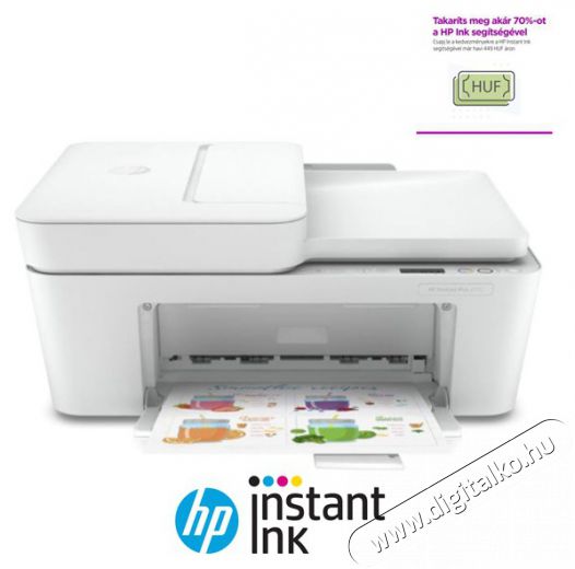HP DeskJet Plus 4120E Tintasugaras multifunkciós Instant Ink ready nyomtató Iroda és számítástechnika - Nyomtató - Multifunkciós (tintasugaras) - 392498