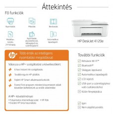 HP DeskJet Plus 4120E Tintasugaras multifunkciós Instant Ink ready nyomtató Iroda és számítástechnika - Nyomtató - Multifunkciós (tintasugaras) - 392498