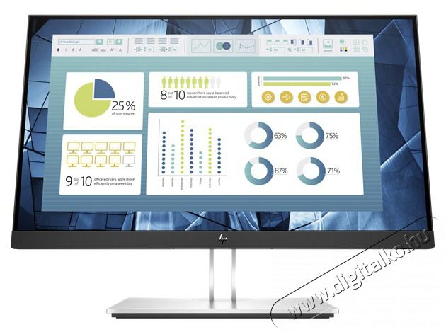 HP EliteDisplay E22 G4 FHD VGA HDMI DP fekete Monitor Iroda és számítástechnika - Monitor - Monitor - 459107