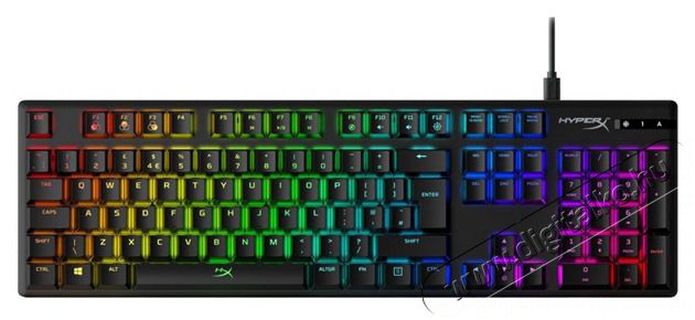 HP HyperX Alloy Origins (HyperX red) UK Vil&aacute;g&iacute;t&oacute; mechanikus gamer billentyűzet Iroda &eacute;s sz&aacute;m&iacute;t&aacute;stechnika - Billentyűzet / billentyűzet szett - Vezet&eacute;kes - 392502