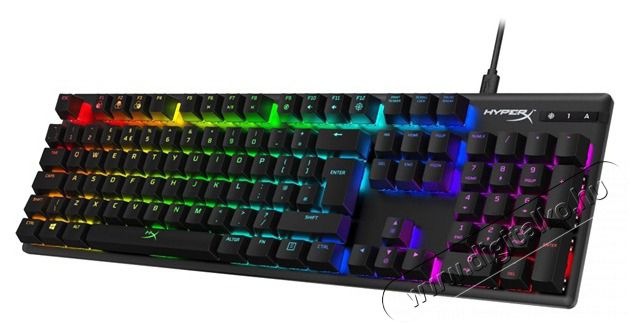 HP HyperX Alloy Origins (HyperX red) UK Vil&aacute;g&iacute;t&oacute; mechanikus gamer billentyűzet Iroda &eacute;s sz&aacute;m&iacute;t&aacute;stechnika - Billentyűzet / billentyűzet szett - Vezet&eacute;kes - 392502