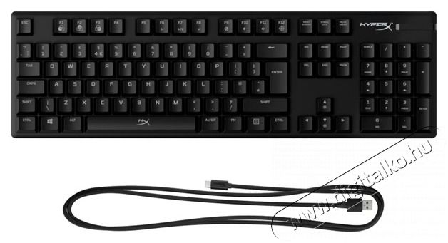 HP HyperX Alloy Origins (HyperX red) UK Vil&aacute;g&iacute;t&oacute; mechanikus gamer billentyűzet Iroda &eacute;s sz&aacute;m&iacute;t&aacute;stechnika - Billentyűzet / billentyűzet szett - Vezet&eacute;kes - 392502