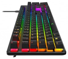 HP HyperX Alloy Origins (HyperX red) UK Vil&aacute;g&iacute;t&oacute; mechanikus gamer billentyűzet Iroda &eacute;s sz&aacute;m&iacute;t&aacute;stechnika - Billentyűzet / billentyűzet szett - Vezet&eacute;kes - 392502