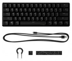 HP HyperX Alloy Origins 60 mechanikus US gamer billentyűzet Iroda és számítástechnika - Billentyűzet / billentyűzet szett - Vezetékes - 393460