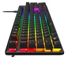 HP HyperX Alloy Origins (AQUA switches) US vil&aacute;g&iacute;t&oacute; gamer billentyűzet Iroda &eacute;s sz&aacute;m&iacute;t&aacute;stechnika - Billentyűzet / billentyűzet szett - Vezet&eacute;kes - 393457