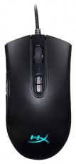 HP HyperX Pulsefire Core fekete gamer egér Iroda és számítástechnika - Egér - Vezetékes egér - 393400