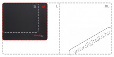 HP HyperX FURY S Pro Gaming (medium) gamer egérpad Iroda és számítástechnika - Egér - Egérpad - 393415