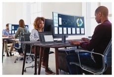 HP Led Ips Monitor 23.8 EliteDisplay E243d 1920 x 1080, 16:9, 1000:1, 250cd, 7ms, HDMI, VGA Iroda &eacute;s sz&aacute;m&iacute;t&aacute;stechnika - Monitor - Monitor - 487119