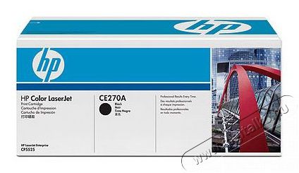 HP HP Toner (650A) CE270A fekete 13500/oldal Iroda &eacute;s sz&aacute;m&iacute;t&aacute;stechnika - Nyomtat&oacute; - Kieg&eacute;sz&iacute;tő - 482340
