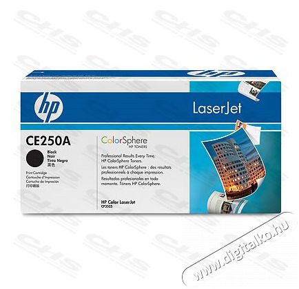 HP HP Toner CLJ CE250A fekete 5000/oldal Iroda &eacute;s sz&aacute;m&iacute;t&aacute;stechnika - Nyomtat&oacute; - Kieg&eacute;sz&iacute;tő - 488577