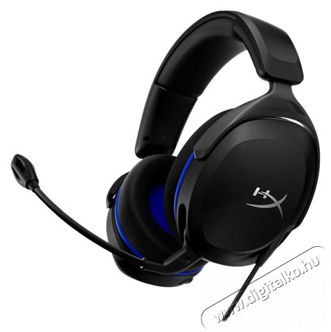 HP HyperX Cloud Stinger 2 Core PS4/PS5 fekete vezetékes gamer headset (6H9B6AA) Audio-Video / Hifi / Multimédia - Fül és Fejhallgatók - Fejhallgató mikrofonnal / headset - 495847