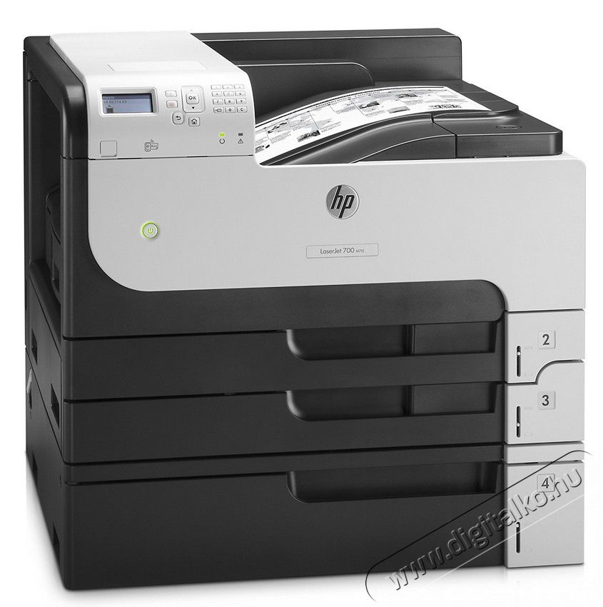 HP LaserJet Enterprise M712xh (CF238A) mono lézernyomtató Iroda és számítástechnika - Nyomtató - Lézer - 319430