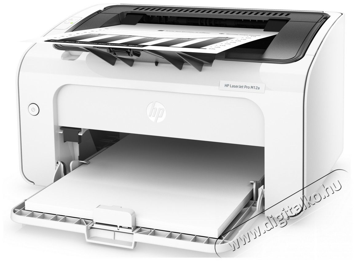 HP LaserJet Pro M12a (T0L45A) mono lézer nyomtató Iroda és számítástechnika - Nyomtató - Lézer - 317823