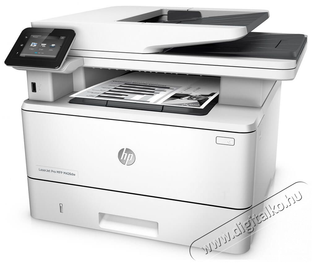 HP LaserJet Pro M426dw (F6W13A) mono multifunkciós lézernyomtató Iroda és számítástechnika - Nyomtató - Multifunkciós (lézer) - 317829