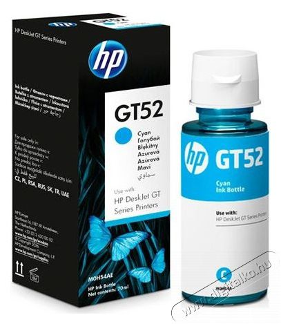 HP M0H54AE (GT52) cián tintatartály Iroda és számítástechnika - Nyomtató - Kiegészítő - 380265
