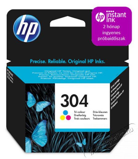 HP N9K05AE (304) háromszínű tintapatron Iroda és számítástechnika - Nyomtató - Kiegészítő - 393180