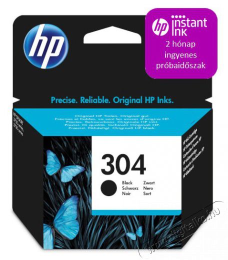 HP N9K06AE (304) fekete tintapatron Iroda és számítástechnika - Nyomtató - Kiegészítő - 393181