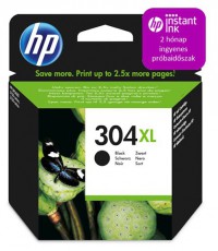 HP N9K08AE (304XL) fekete XL tintapatron Iroda és számítástechnika - Nyomtató - Kiegészítő - 393175