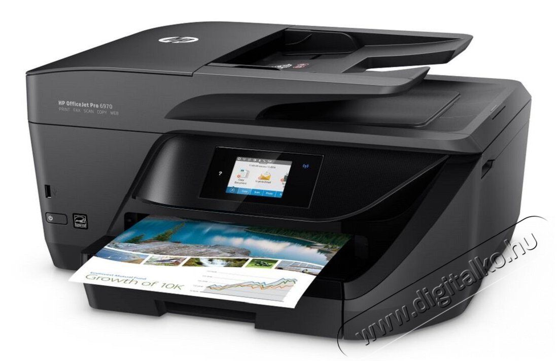 HP OfficeJet Pro 6970 (J7K34A) színes multifunkciós tintasugaras nyomtató Iroda és számítástechnika - Nyomtató - Multifunkciós (tintasugaras) - 317857