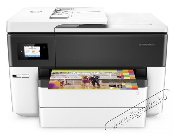 HP OfficeJet Pro 7740 WF e-AiO multifunkciós nyomtató Iroda és számítástechnika - Nyomtató - Multifunkciós (tintasugaras) - 317858