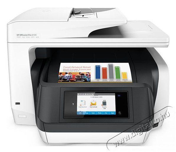 HP OfficeJet Pro 8720 (D9L19A) e-AiO multifunkciós tintasugaras nyomtató Iroda és számítástechnika - Nyomtató - Multifunkciós (tintasugaras) - 317863