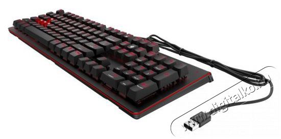 HP OMEN Encoder Cherry MX Red gamer billentyűzet - fekete Iroda és számítástechnika - Billentyűzet / billentyűzet szett - Vezetékes - 380297