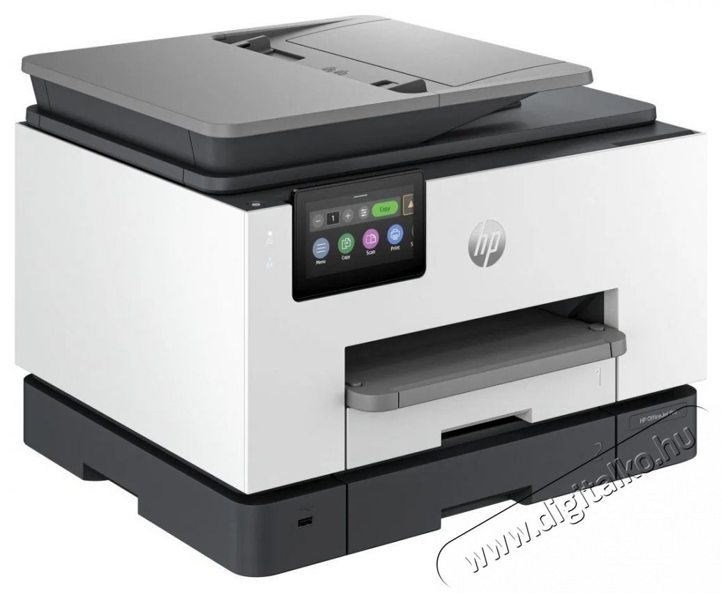 HP OfficeJet Pro 9132e (404M5B) T&ouml;bbfunkci&oacute;s tintasugaras nyomtat&oacute;, A4, sz&iacute;nes, 25 oldal/perc, Duplex, USB, H&aacute;l&oacute;zat, Vezet&eacute;k n&eacute;lk&uuml;li, Bluetooth, Fekete/Feh&eacute;r Iroda &eacute;s sz&aacute;m&iacute;t&aacute;stechnika - Nyomtat&oacute; - Multifunkci&oacute;s (tintasugaras) - 532606