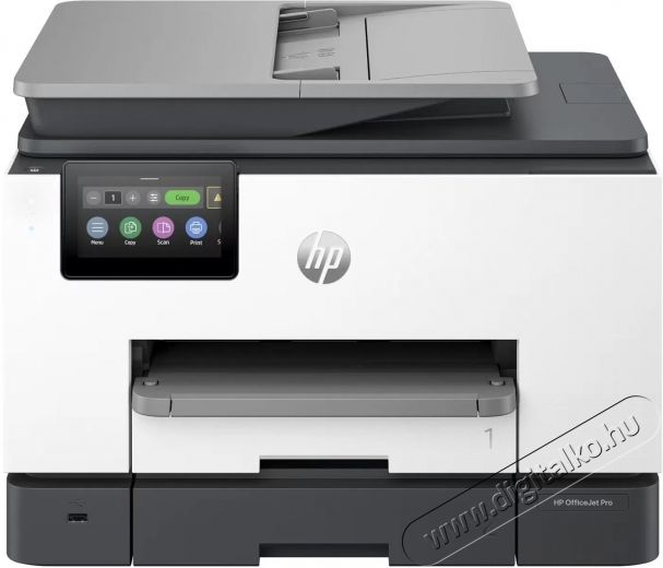 HP OfficeJet Pro 9132e (404M5B) T&ouml;bbfunkci&oacute;s tintasugaras nyomtat&oacute;, A4, sz&iacute;nes, 25 oldal/perc, Duplex, USB, H&aacute;l&oacute;zat, Vezet&eacute;k n&eacute;lk&uuml;li, Bluetooth, Fekete/Feh&eacute;r Iroda &eacute;s sz&aacute;m&iacute;t&aacute;stechnika - Nyomtat&oacute; - Multifunkci&oacute;s (tintasugaras) - 532606