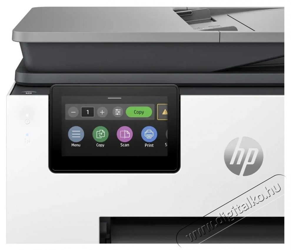 HP OfficeJet Pro 9132e (404M5B) T&ouml;bbfunkci&oacute;s tintasugaras nyomtat&oacute;, A4, sz&iacute;nes, 25 oldal/perc, Duplex, USB, H&aacute;l&oacute;zat, Vezet&eacute;k n&eacute;lk&uuml;li, Bluetooth, Fekete/Feh&eacute;r Iroda &eacute;s sz&aacute;m&iacute;t&aacute;stechnika - Nyomtat&oacute; - Multifunkci&oacute;s (tintasugaras) - 532606