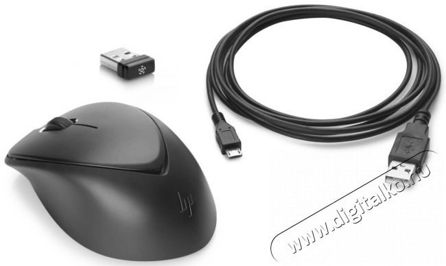 HP prémium vezeték nélküli egér - Fekete Iroda és számítástechnika - Egér - Vezeték nélküli egér - 367644