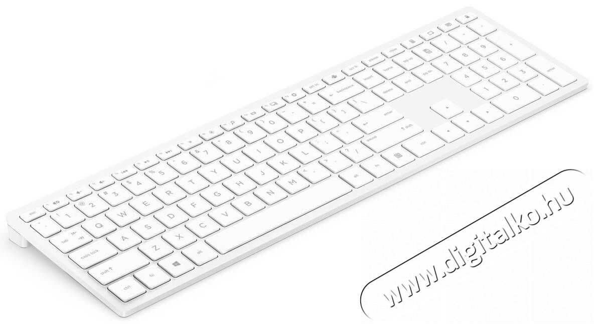 HP Pavilion 600 vezeték nélküli billentyűzet - fehér Iroda és számítástechnika - Billentyűzet / billentyűzet szett - Vezeték nélküli - 367620