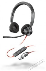 HP Poly BW 3320 Stereo USB-C HS+USB-C/A Audio-Video / Hifi / Multimédia - Fül és Fejhallgatók - Fejhallgató - 509957