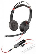 HP Poly BW 5220 USB-C HS+3.5mmP+USB-C/A Audio-Video / Hifi / Multimédia - Fül és Fejhallgatók - Fejhallgató - 509956