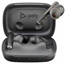 HP Poly Voyager Free 60 True Wireless Bluteooth fekete fülhallgató Audio-Video / Hifi / Multimédia - Fül és Fejhallgatók - Fülhallgató - 514268