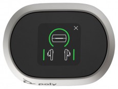 HP Poly Voyager Free 60+ True Wireless Bluteooth fehér fülhallgató Audio-Video / Hifi / Multimédia - Fül és Fejhallgatók - Fülhallgató - 516238