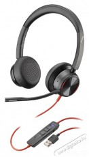 HP Poly Blackwire 8225 Stereo USB-C, USB-C/A adapter Audio-Video / Hifi / Multimédia - Fül és Fejhallgatók - Fülhallgató mikrofonnal / headset - 518768