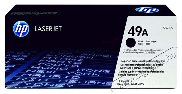 HP Q5949A (49A) toner - fekete Iroda és számítástechnika - Nyomtató - Kiegészítő - 393282