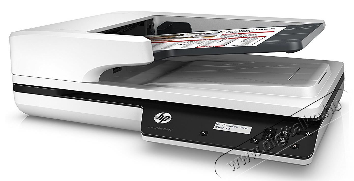HP ScanJet Pro 3500 fw1 (L2741A) síkágyas szkenner Iroda és számítástechnika - Digitalizáló eszköz - Szkenner - 328015