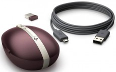 HP Spectre 700 (Bordeaux Burgundy) újratölthető egér Iroda és számítástechnika - Egér - Vezeték nélküli egér - 367628