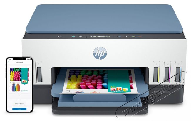 HP Smart Tank Wireless 675 All-in-One Nyomtató Iroda és számítástechnika - Nyomtató - Multifunkciós (tintasugaras) - 530595