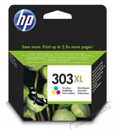 HP T6N03AE (303XL) XL tintapatron - háromszínű  Iroda és számítástechnika - Nyomtató - Kiegészítő - 380278
